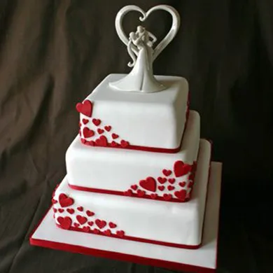 Blue Bloom Cake