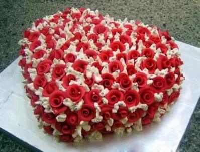 Blossom Heart Cake