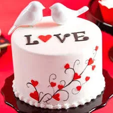 Lovely Heart Cake