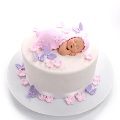 Sleeping Baby Cake
