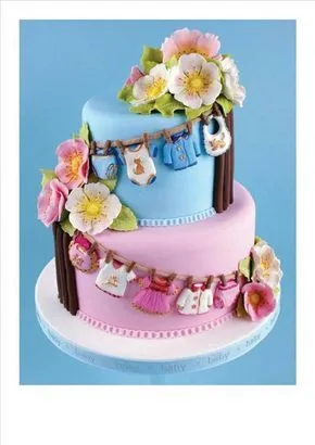 Baby Shower clothes Cake