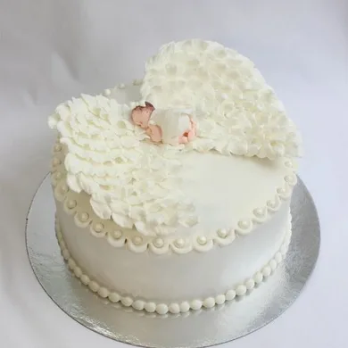 Pink Shoe Baby Cake