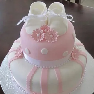 Divine Baby Shower Cake