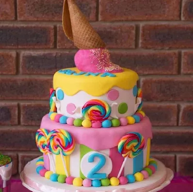 Candy Land Cake