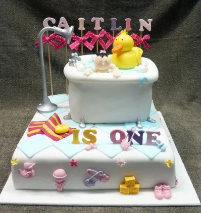 Catepillar Birthday Cake