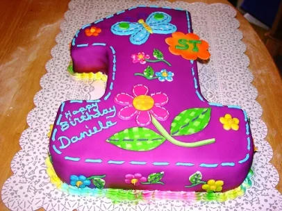 Lady Bug Birthday Cake