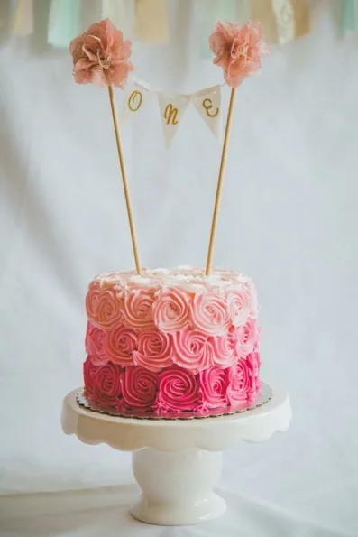Colourful Birthday Cake