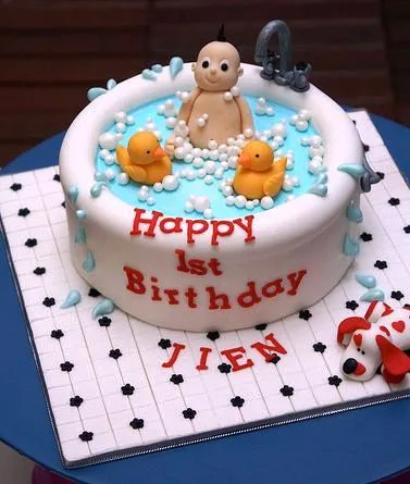 Shower Birthday Cake