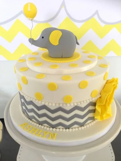 Starry Birthday Cake