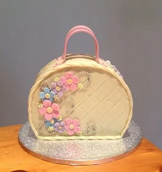 Yellow Purse Cake