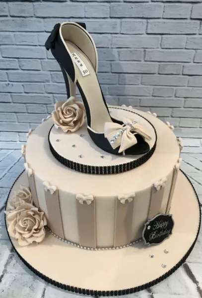 Ballet Shoe Cake