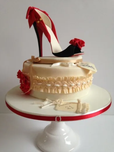 Vintage Shoe Cake