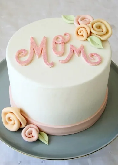 Flower Mothers Day Cake