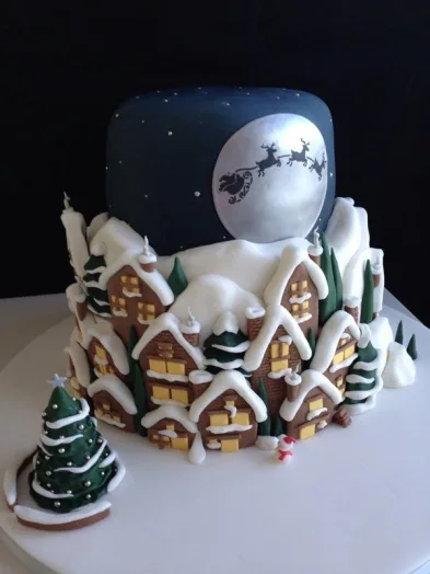 Christmas Gift Cake