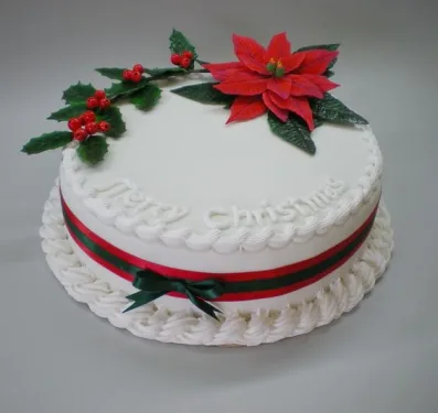 Santa in Chimney Cake