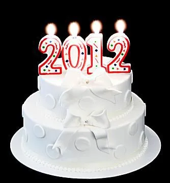 New Year Clocks Cake