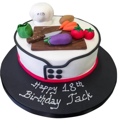 Chef theme Cake