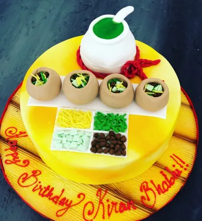 Pani Puri Cake