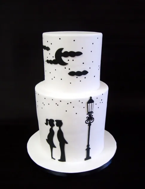 Half n Half Cake