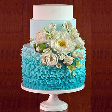 Golden Beads Cake
